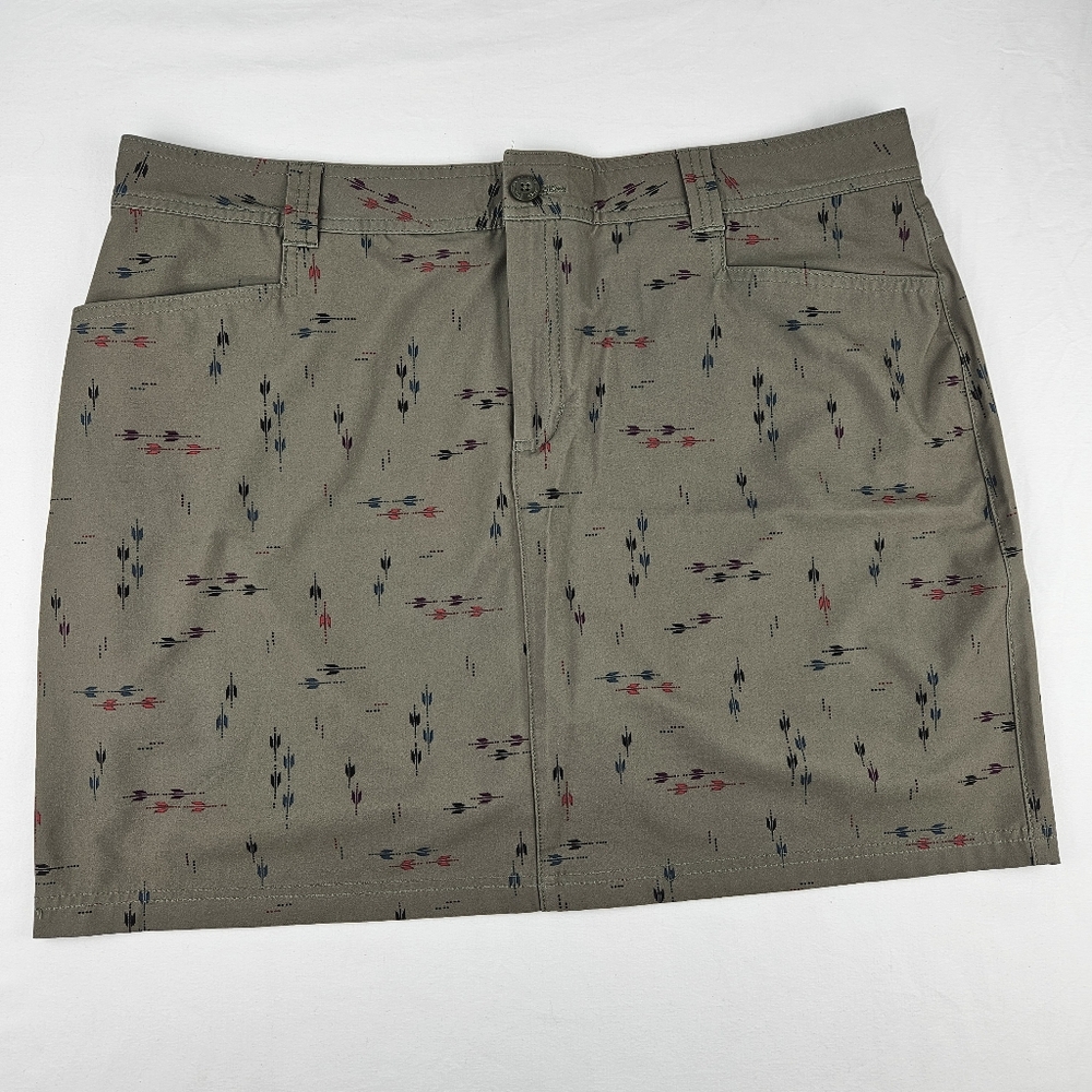Eddie Bauer Womens Size 16 Sage Green Skort